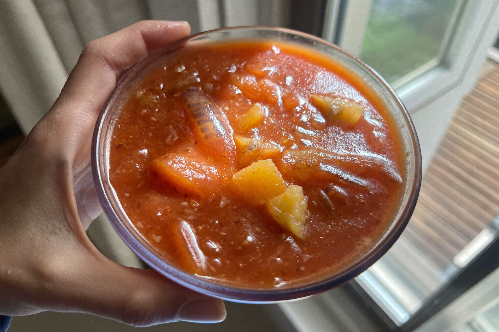 Gaspacho de tomates — recette anti-cholestérol
