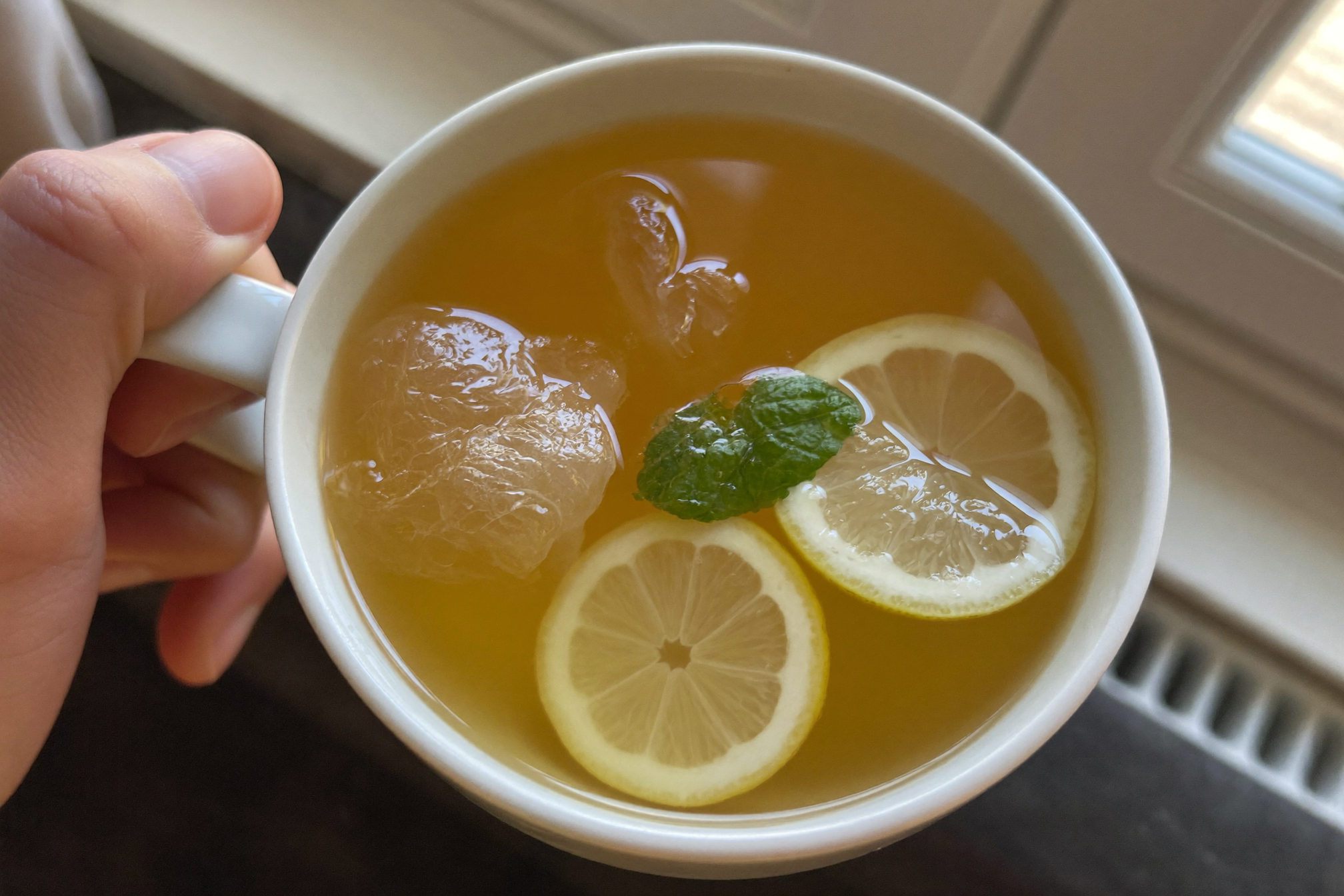 Infusion gingembre-citron — boisson anti-cholestérol