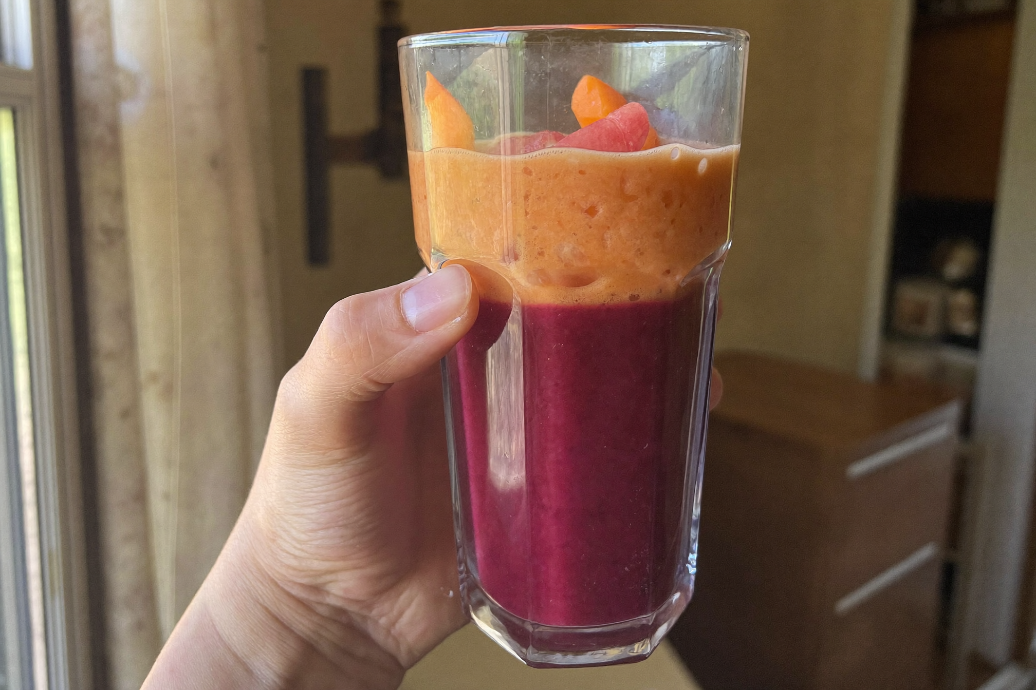 Jus pomme-betterave-carotte — boisson anti-cholestérol
