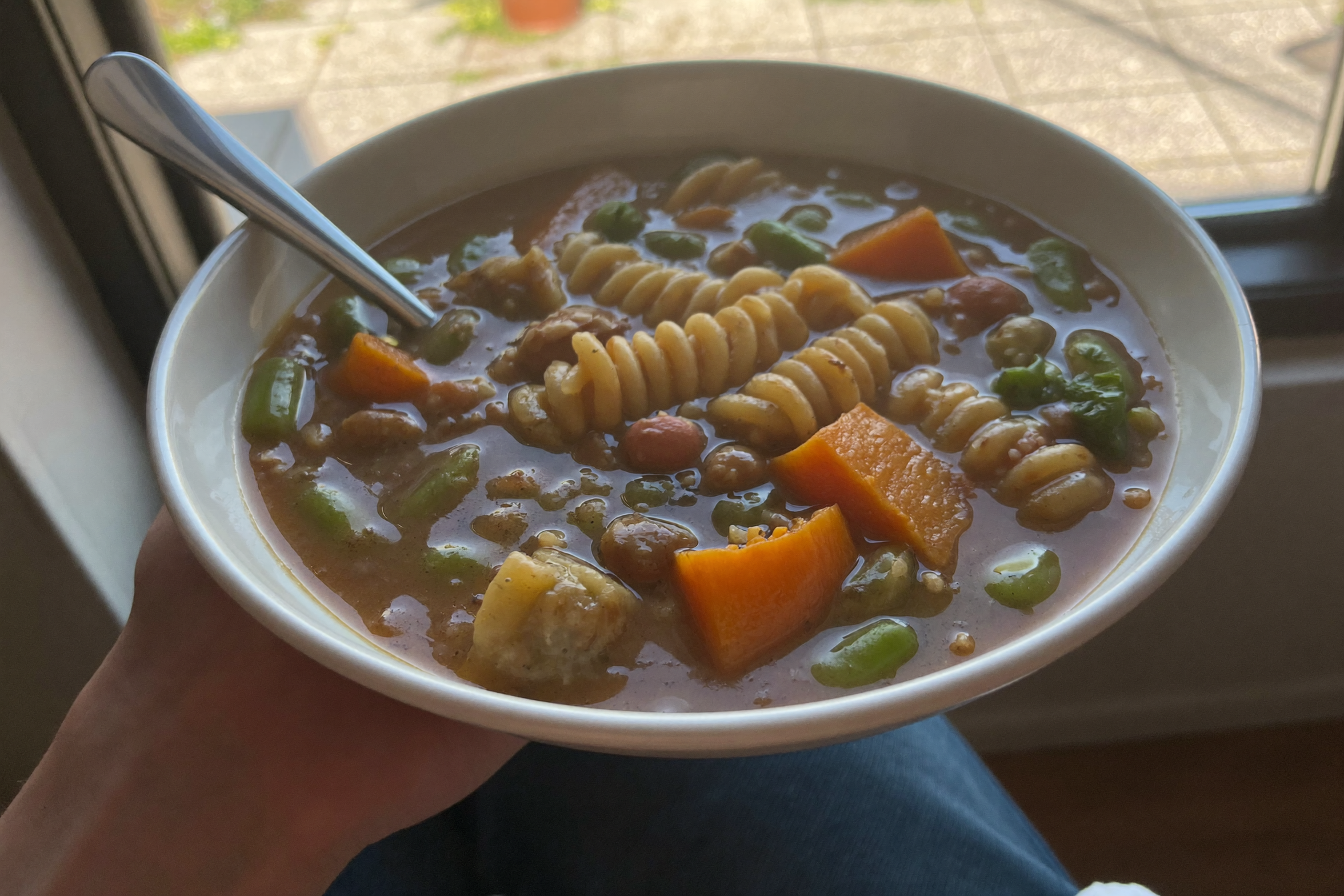 Minestrone aux légumes et haricots — recette anti-cholestérol