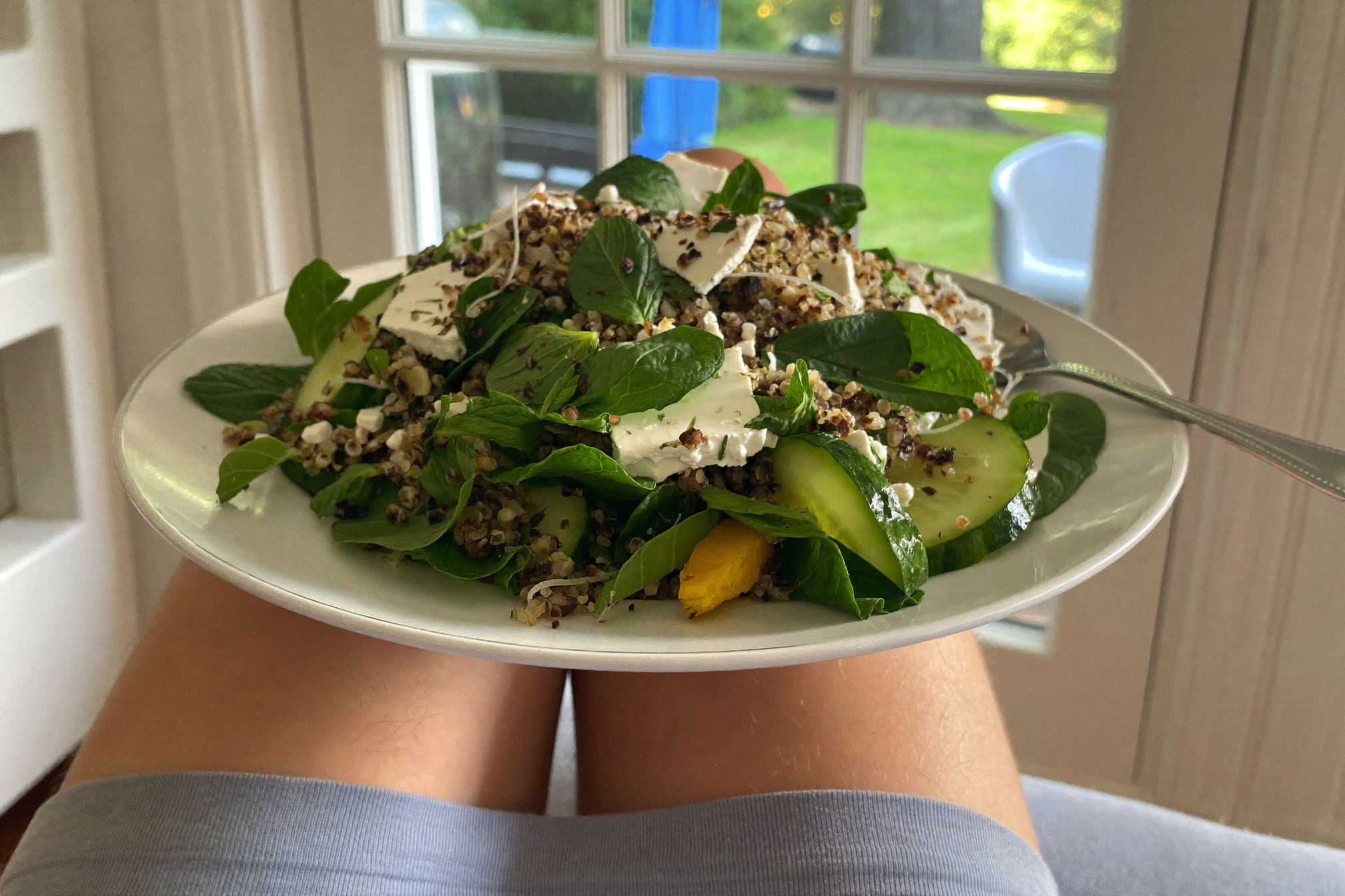 Salade de quinoa, concombre et menthe — recette anti-cholestérol