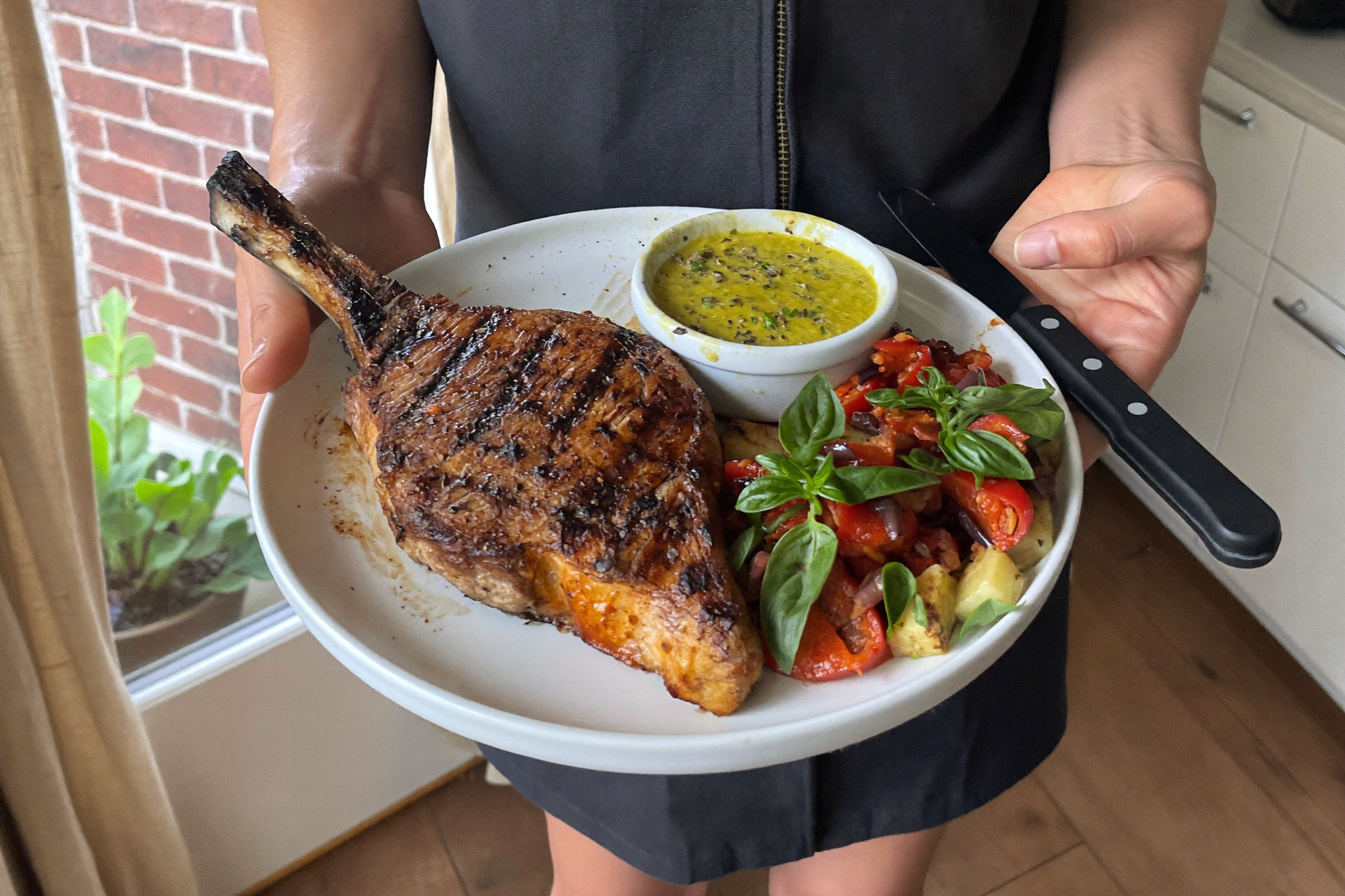 Thon grillé et ratatouille — recette anti-cholestérol